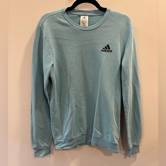 Adidas Blue Sweater - Picture 1 of 3